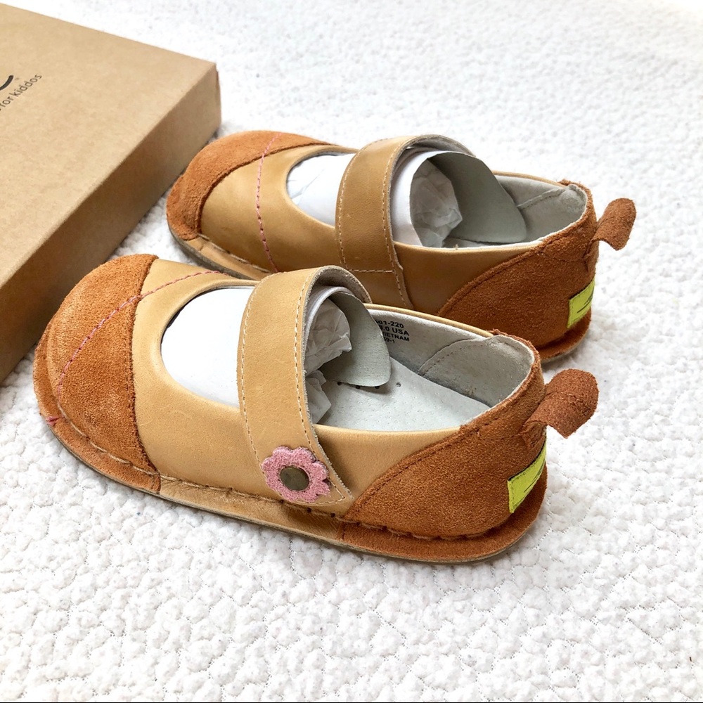 ❗️Today’s SALE Pipit Caramel Suede Kids’ Shoes Jill Mini Mary Jane’s 6 - Picture 7 of 12